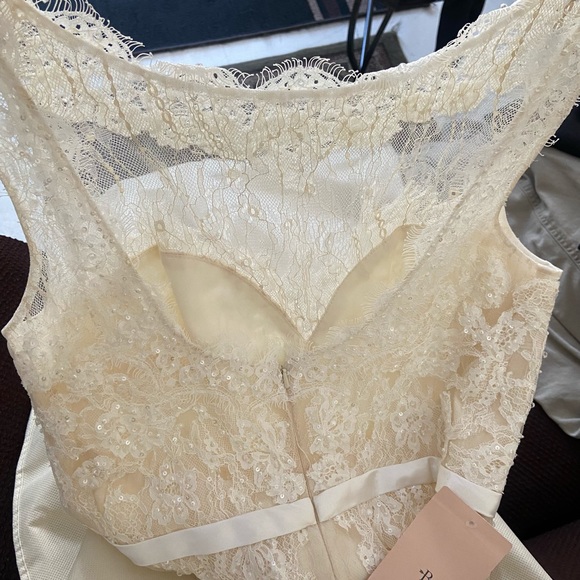 NWT BHLDN by Anthropologie Off-White Wedding Gown - Picture 4 of 15